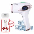 Mlay T4 Laser Hair Removal, Upgraded with Cooling Feature, Two Lenses, and a Free Water Facial Cleansing Device