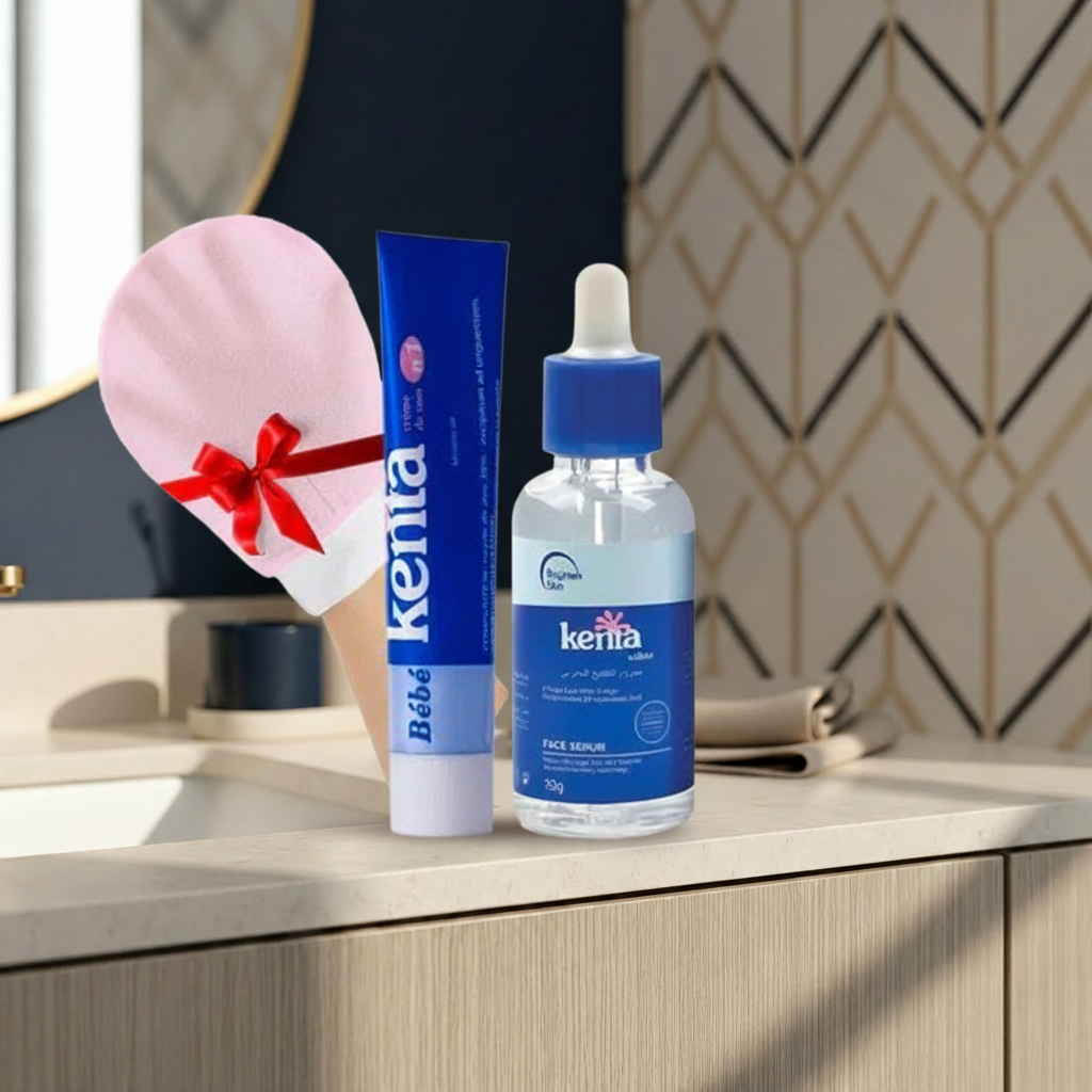 Kenta Whitening and Sensitive Areas Set + Korean Exfoliating Mitt Gift